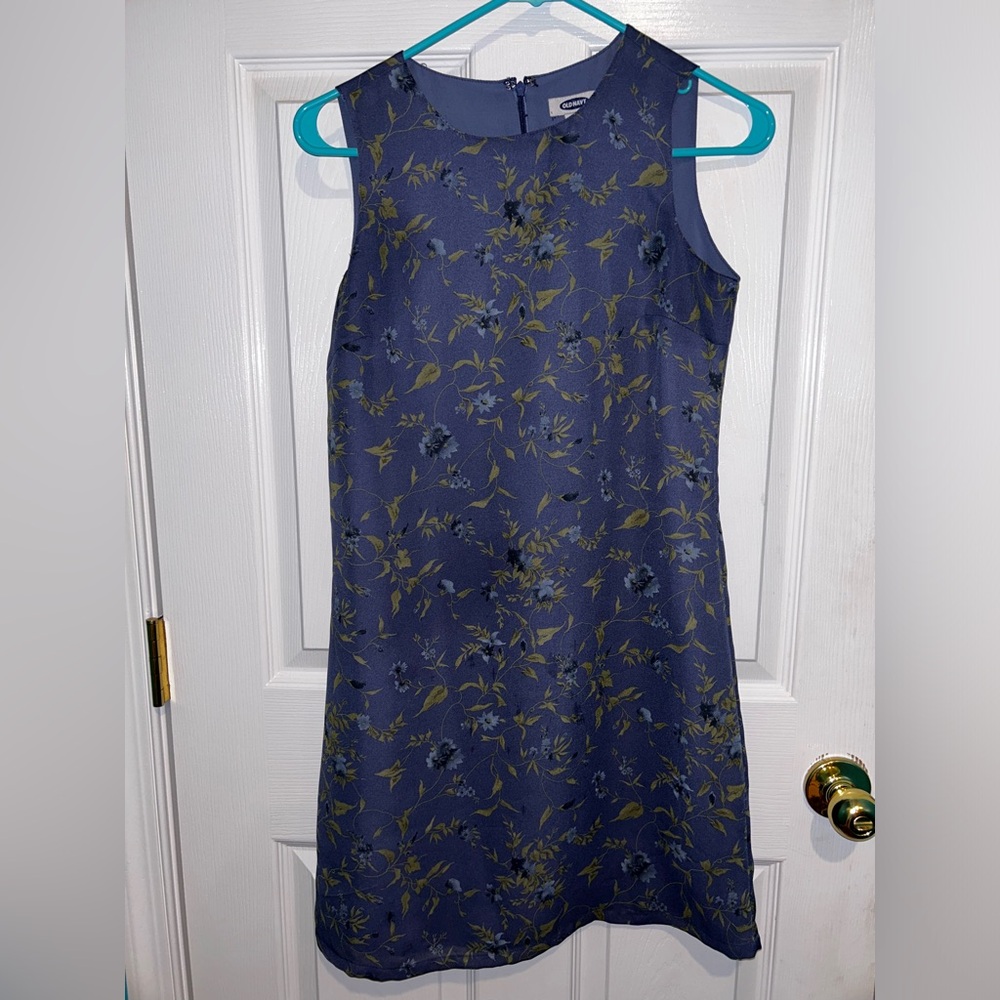 Old Navy cute purple floral dress xs/s